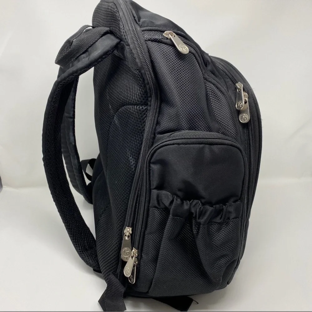 Fisher Price Black Diaper Bag Backpack